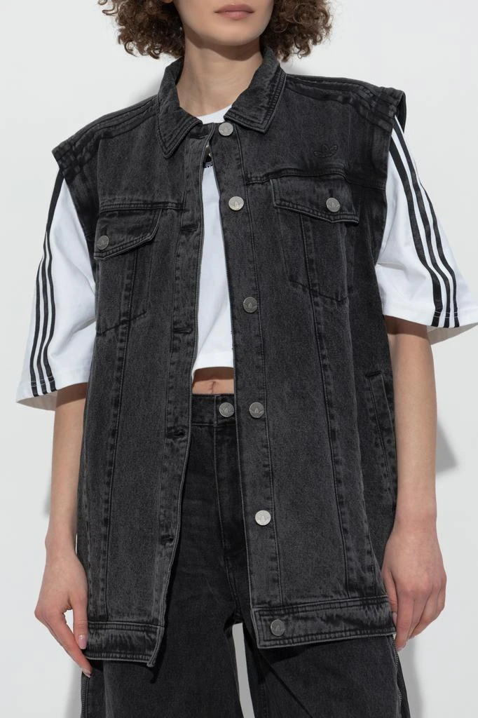 Adidas Denim jacket in oversize style 6