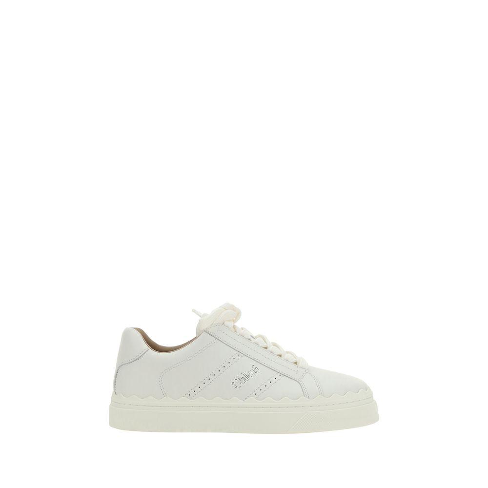 Chloé Chloé White Leather Sneakers
