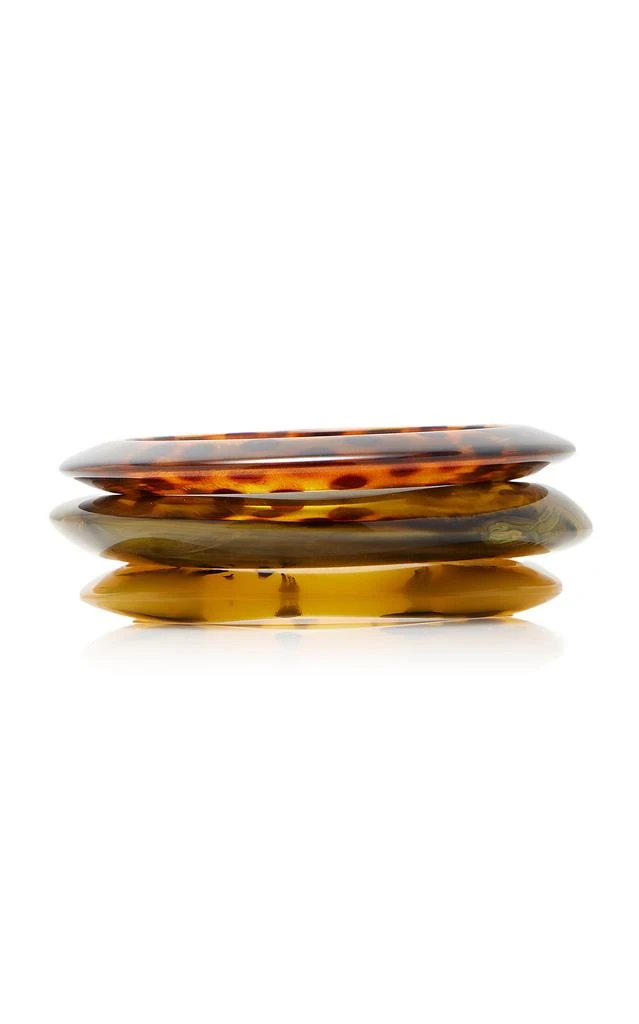 BEN-AMUN Ben-Amun - Exclusive Set-of-Three Thin Bangles - Multi - OS - Moda Operandi - Gifts For Her 1