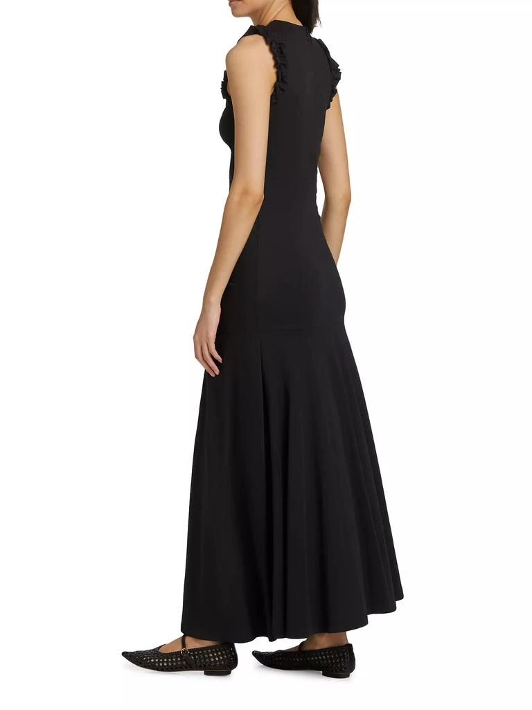 Ulla Johnson Bendetta Frilled Cotton Maxi Dress 5