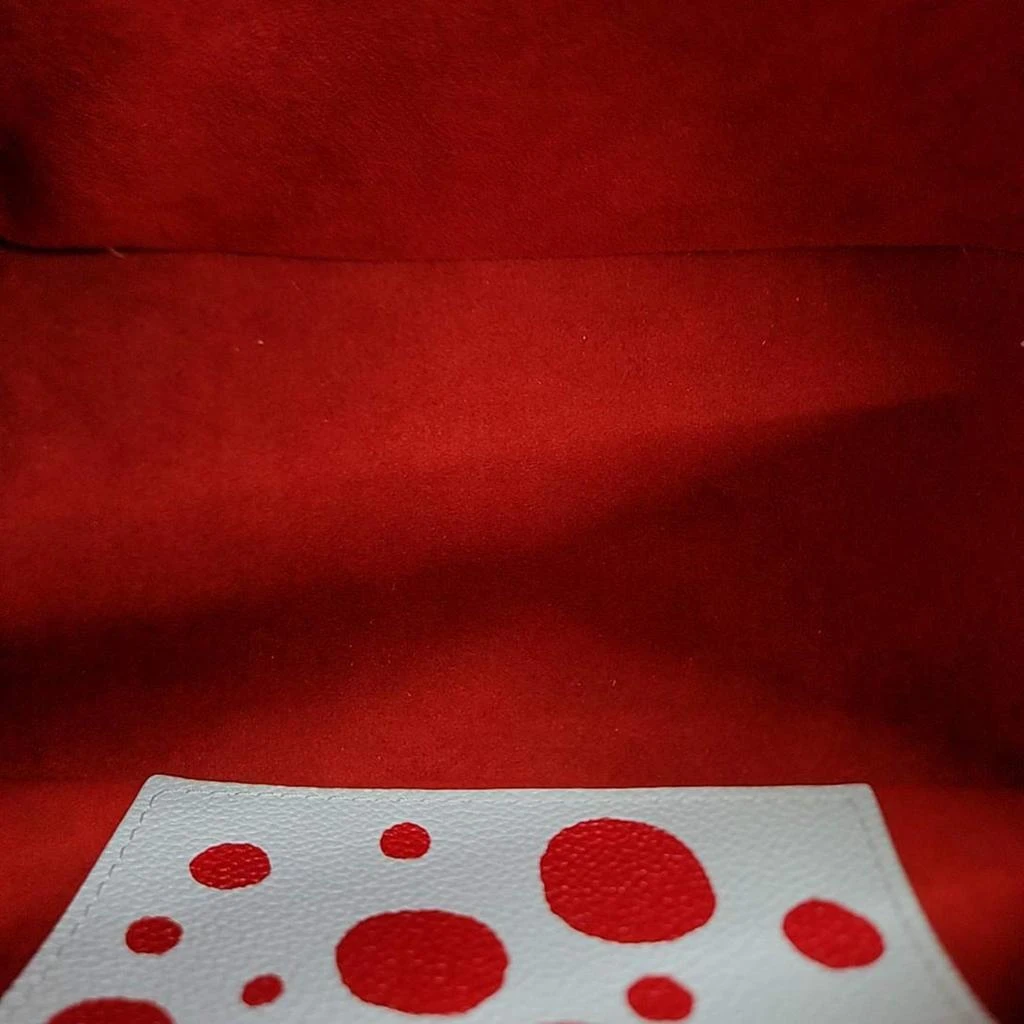 Louis Vuitton Louis Vuitton Red Leather Yayoi Kusama Speedy 20 Satchel 7