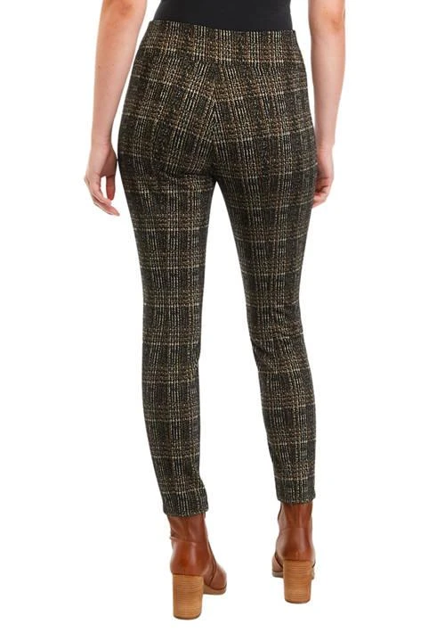 philosophy Womens Plaid Printed Leggings 2