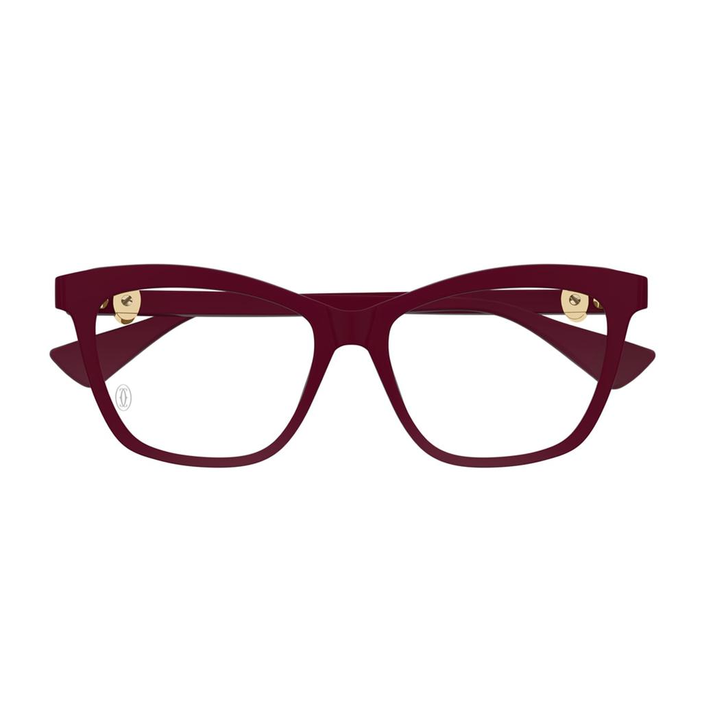 Cartier Eyewear Cartier Ct0526o C De Cartier 003 Burgundy Glasses