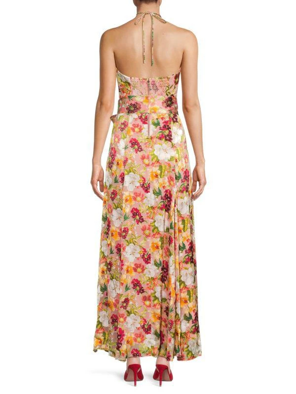 farm rio star fruit maxi dress FARM Rio US Fruit Beauty Maxi Dress in Off-White