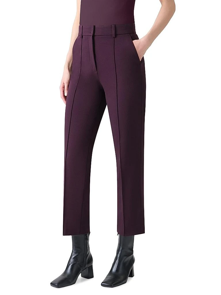 Akris Ferry Jersey Pintucked Pants 4