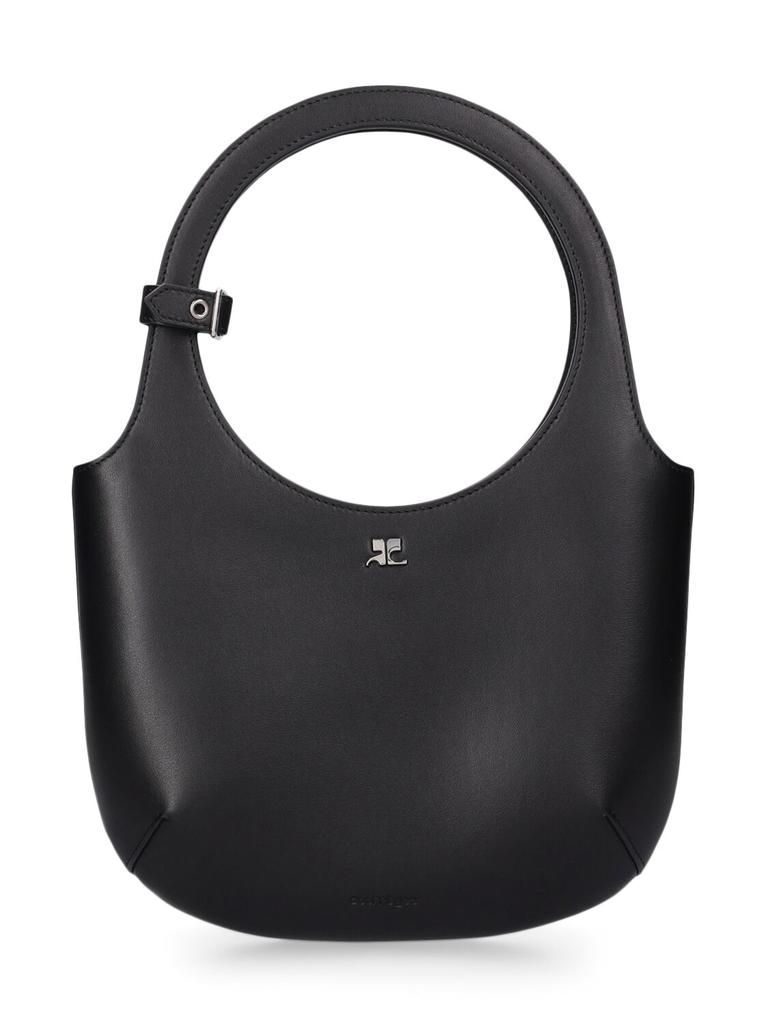 COURREGES Holy Leather Top Handle Bag