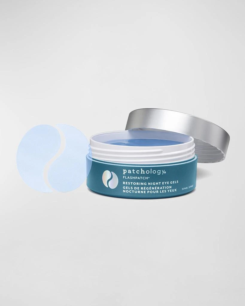 Patchology FlashPatch® Restoring Night Eye Gels, 30 Pairs 1