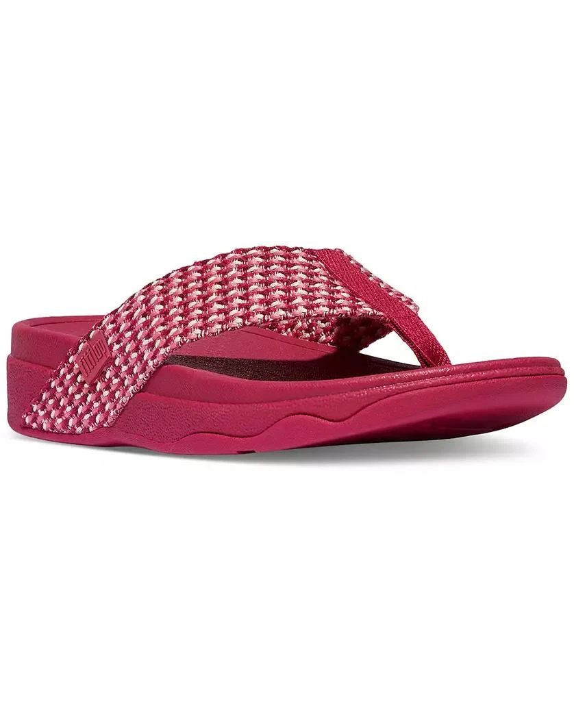 FitFlop Women's Surfa Multi-Tone Webbing Toe-Post Sandals 1