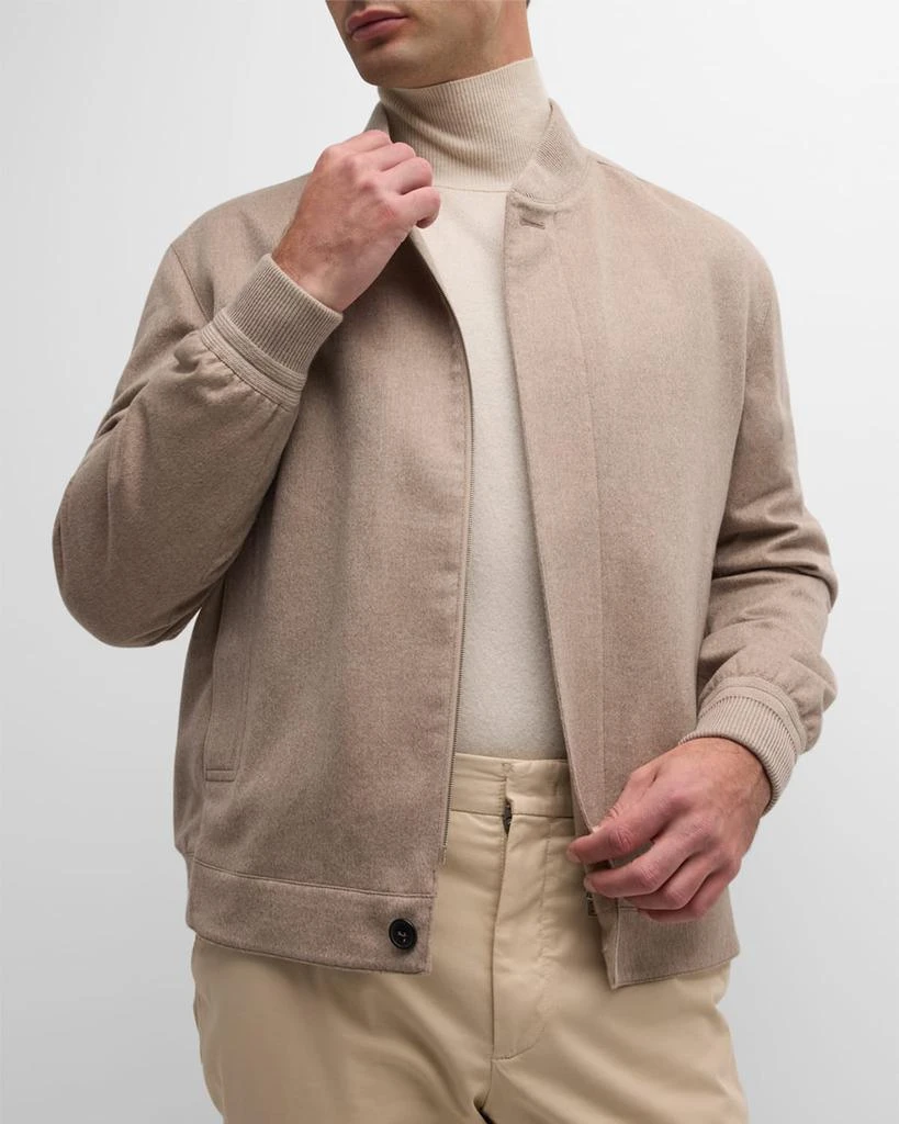Zegna Men's Oasi Cashmere Elements Blouson Jacket 6