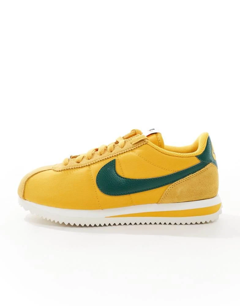 NIKE Nike Cortez TXT trainers in yellow and green 2
