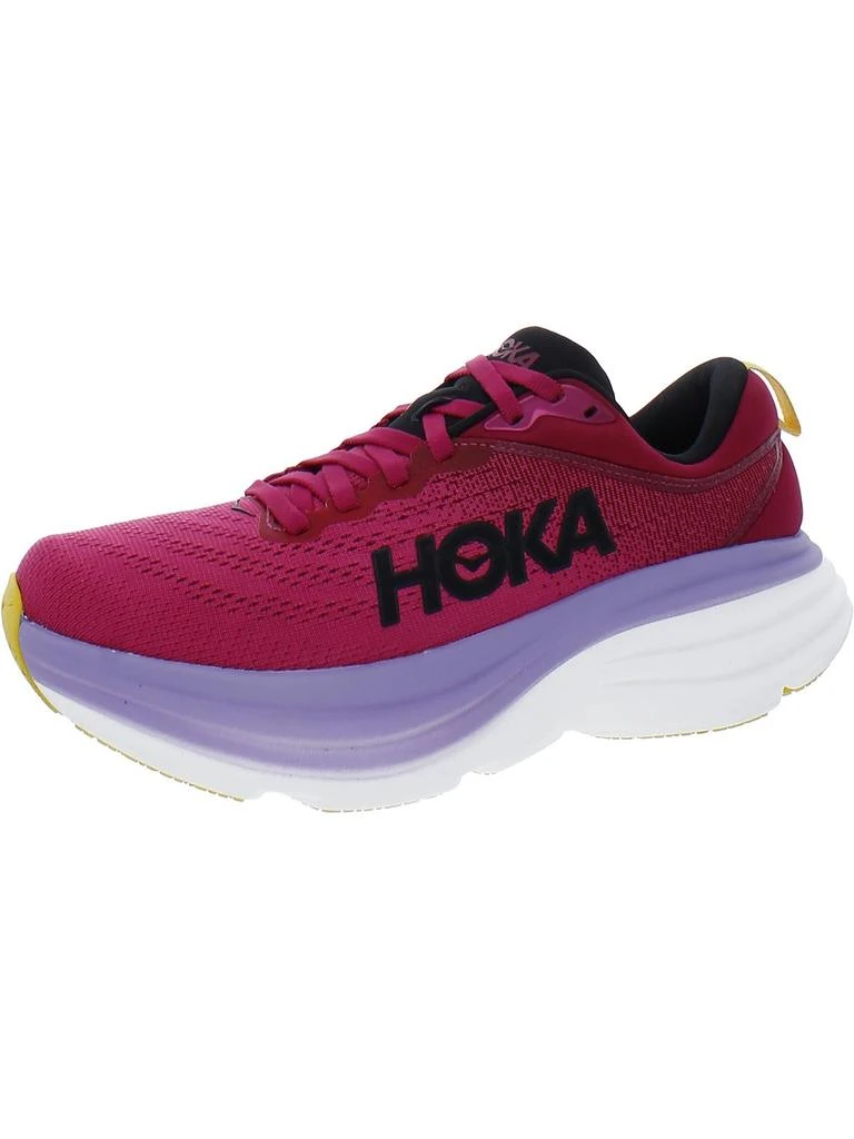 Hoka One One Bondi 8 Womens Mesh Running Athletic and Training Shoes 18