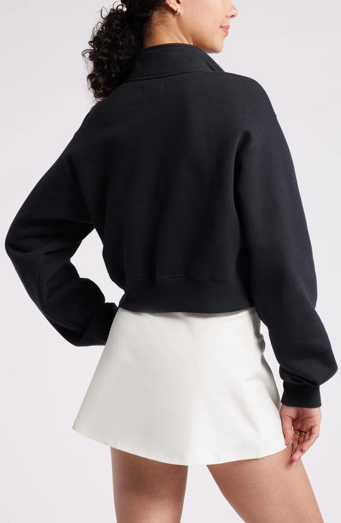 BP. Quarter Zip Fleece Detail Sweatshirt 3