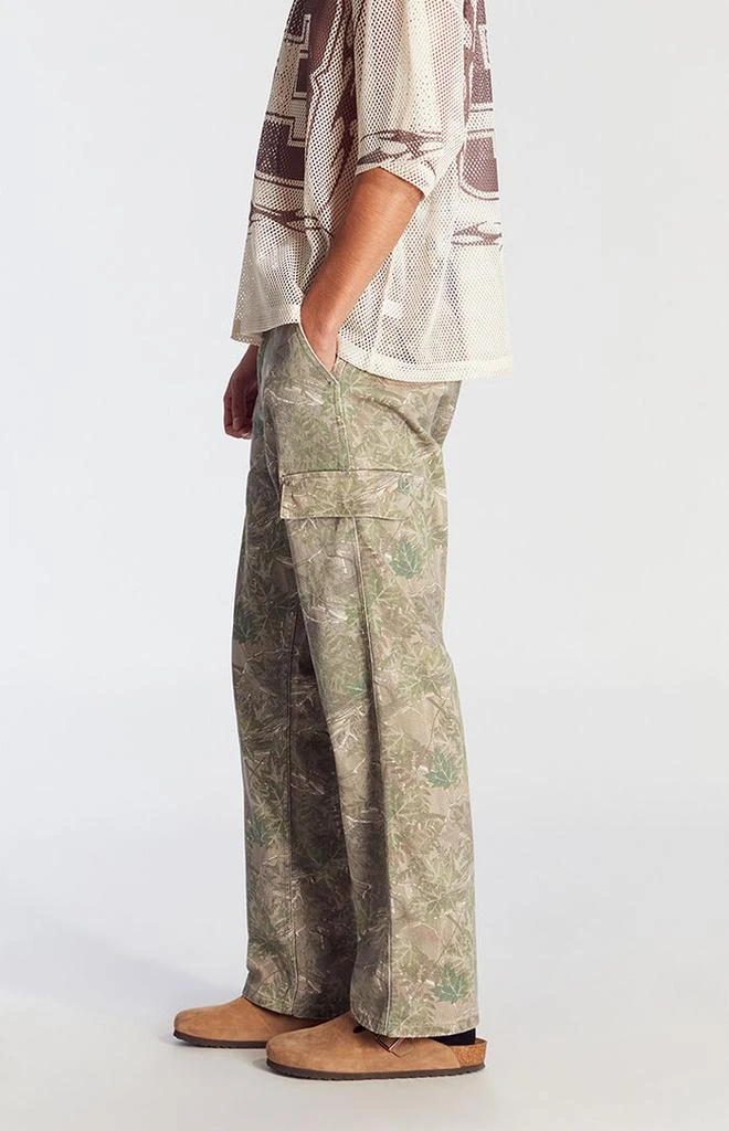 PacSun Dylan Baggy Jeans Cargo Tree Camo 3