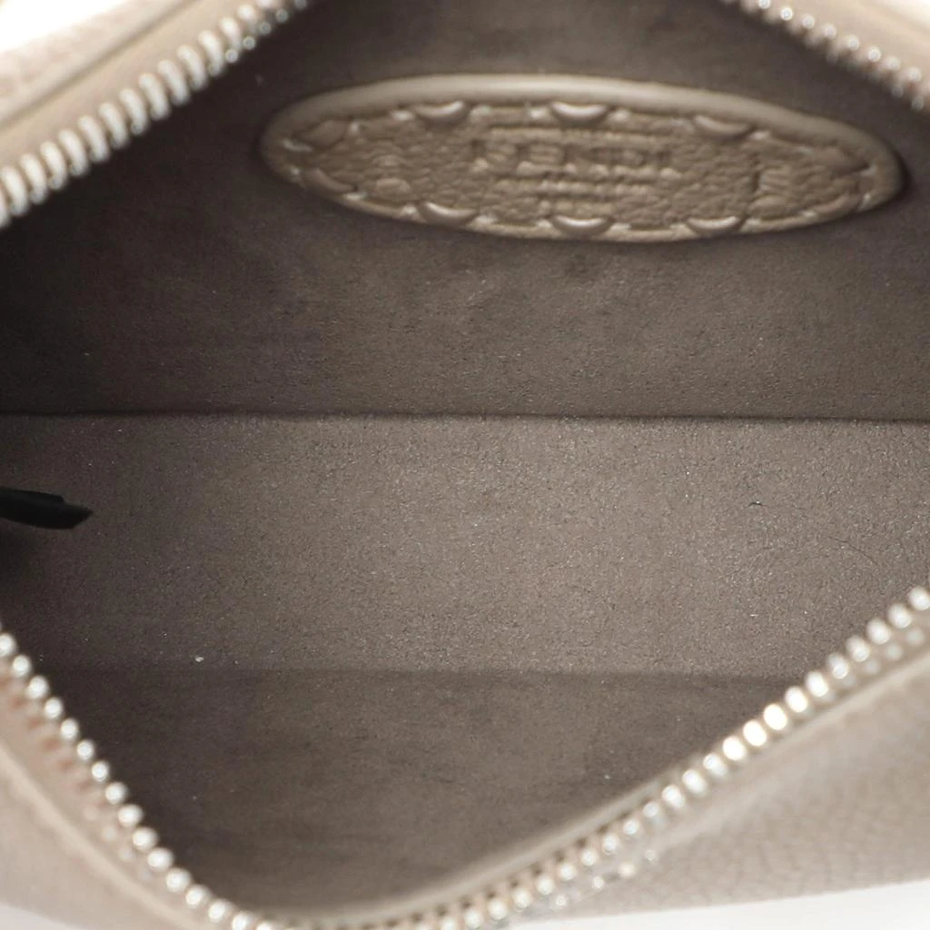 Fendi Fendi Grey Selleria Leather Mini Fendessence Hobo 7