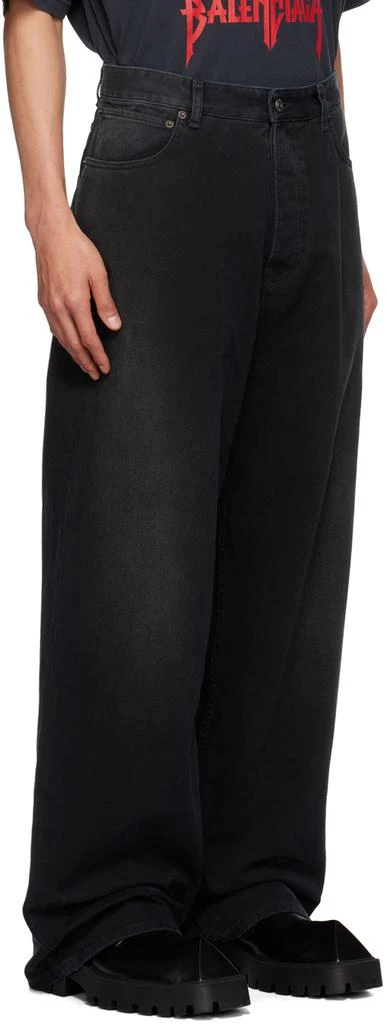 Balenciaga Black Baggy Jeans 2