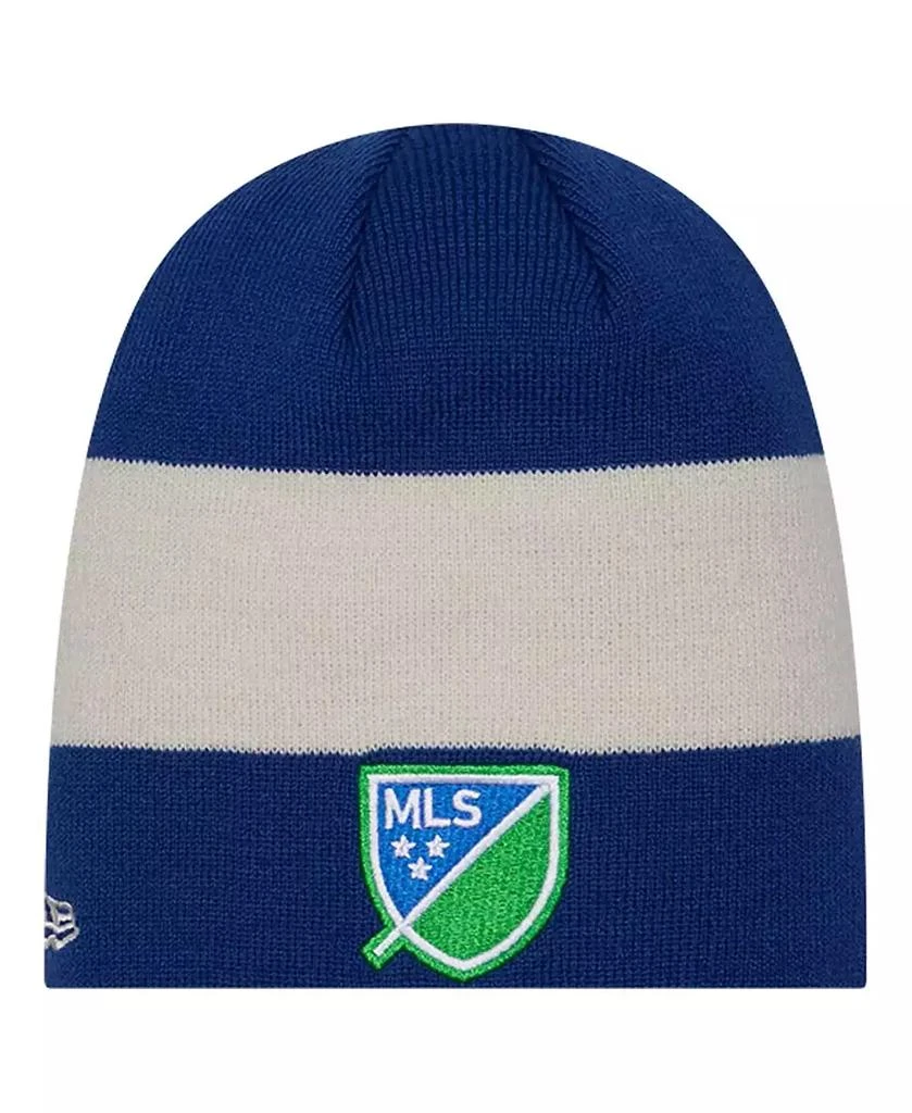 New Era Men's Blue Seattle Sounders FC 2024 Kick Off Collection Knit Beanie 2