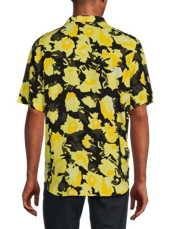 Hugo Boss Ellino Print Straight Fit Camp Shirt 2