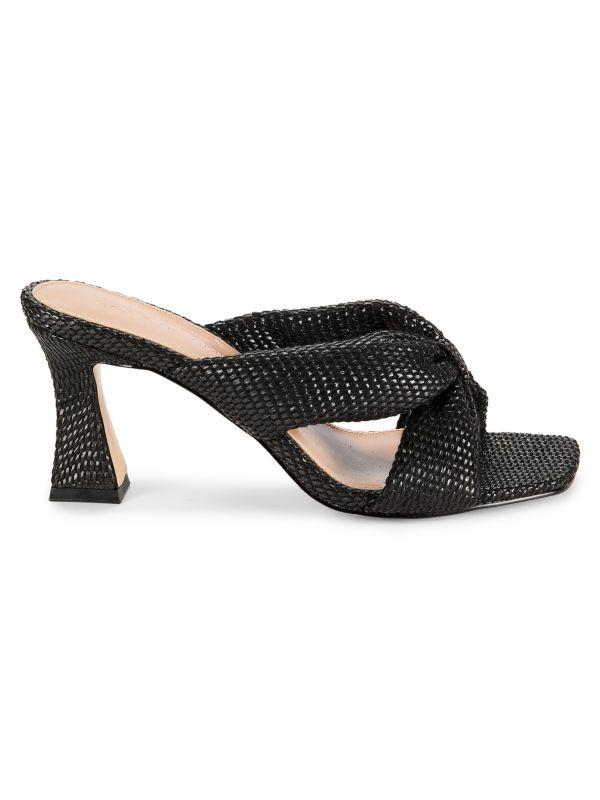 BCBGeneration Rooba Textured Knot Sandals