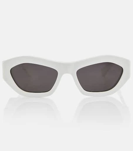 Bottega Veneta Angle hexagonal cat-eye sunglasses 1