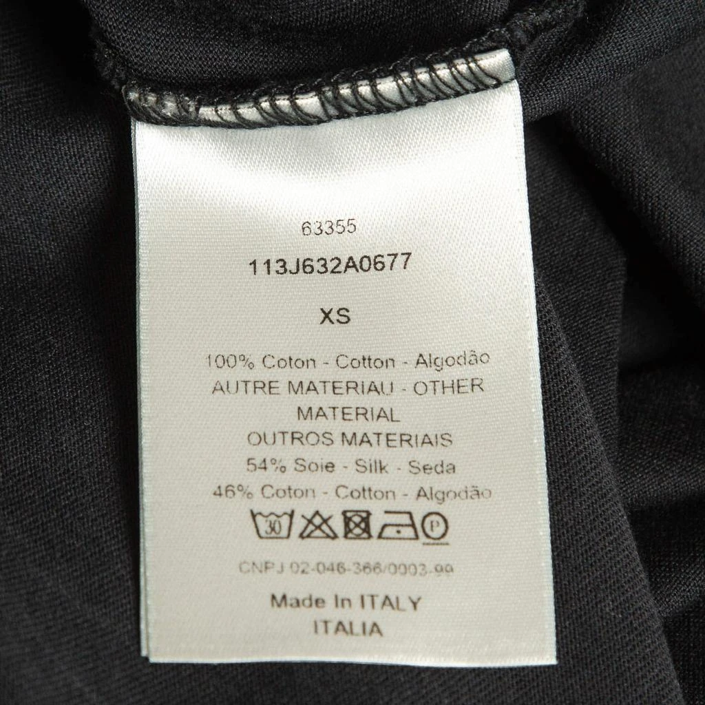 Dior Dior Homme Blue Layered Oblique Cotton T-Shirt XS 5