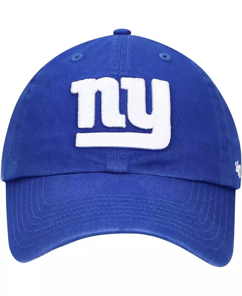 47 Brand Boys Royal New York Giants Logo Clean Up Adjustable Hat 2