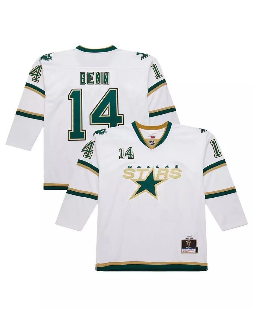 Mitchell & Ness Men's Jamie Benn White Dallas Stars 2009-10 Power Play Jersey 1