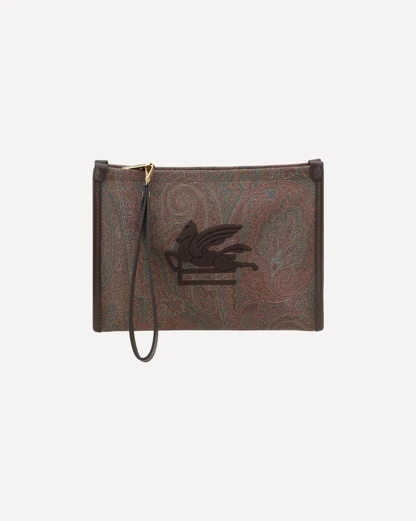 ETRO Pouch bag with Pegaso detail 3