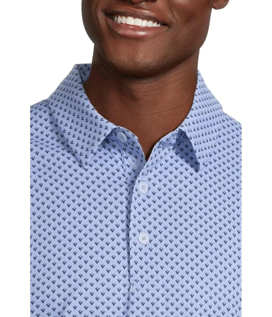 Callaway Trademark Chev Print Polo 4