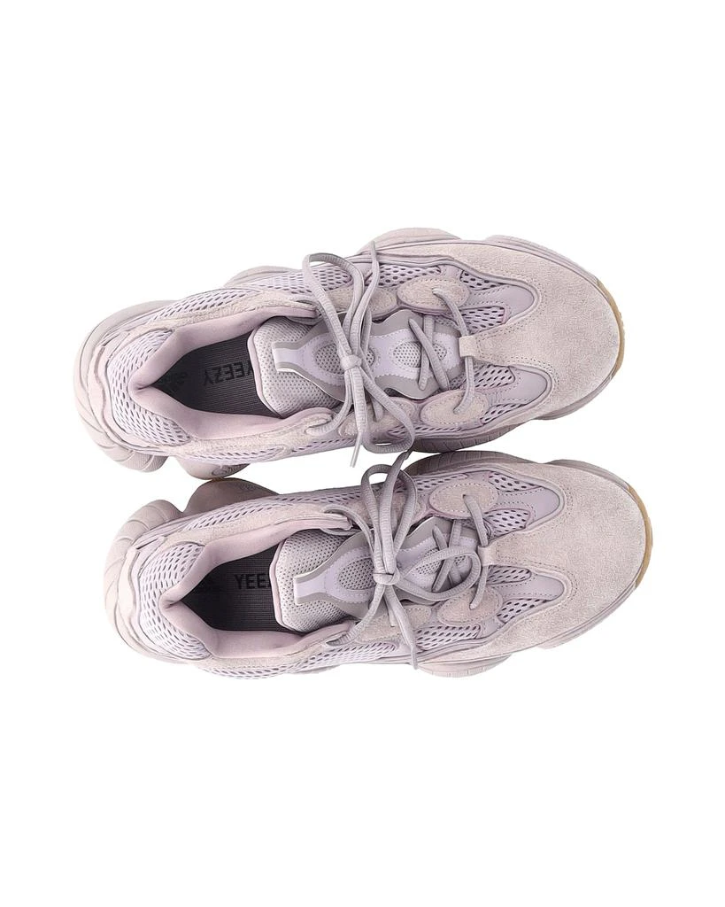 YEEZY Adidas x Yeezy 500 Soft Vision Sneakers in Pastel Purple Suede 6