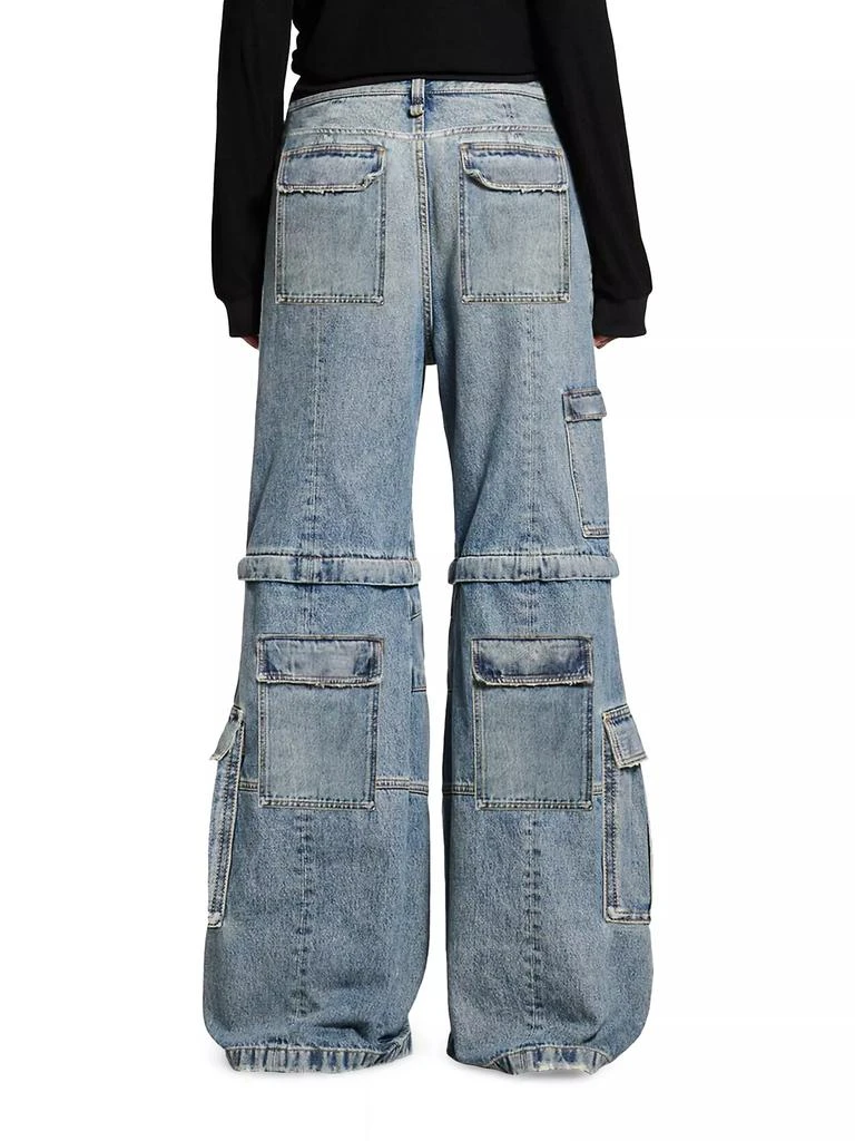 Balenciaga Flared Cargo Jeans 5