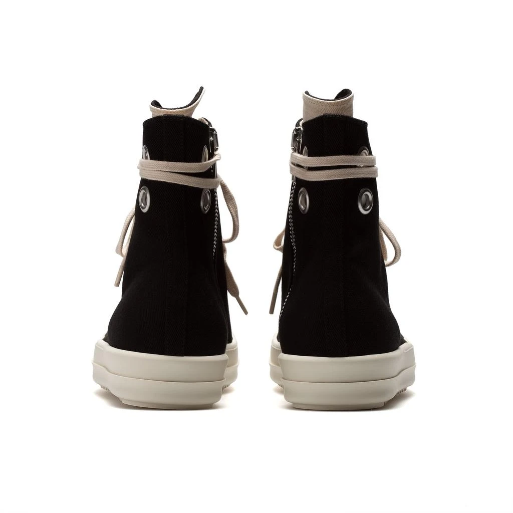 Rick Owens Sneaks Sneakers (Black/Milk/Milk) 4