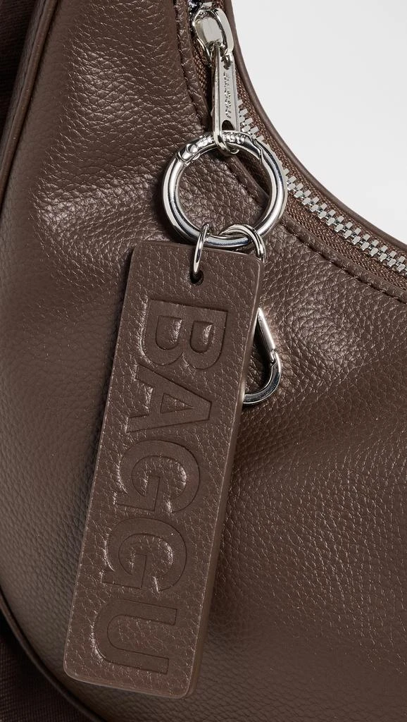 Baggu Small Recycled Leather Crescent Bag 4