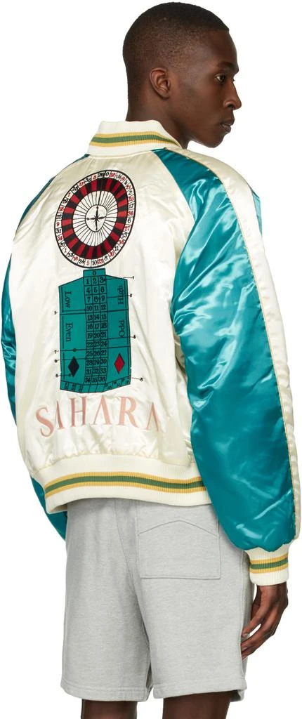 Rhude Off-White Smoking Bomber Jacket 3