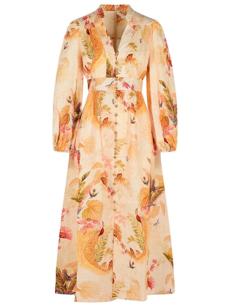 Zimmermann Wrap-effect linen mini dress - Dresses & Skirts