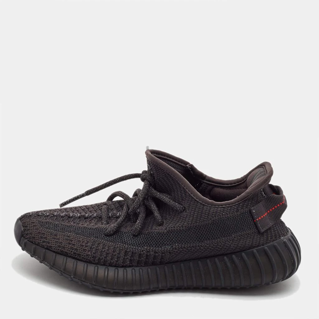 Yeezy x Adidas Yeezy x Adidas Black Knit Fabric Boost 350 V2 Black 