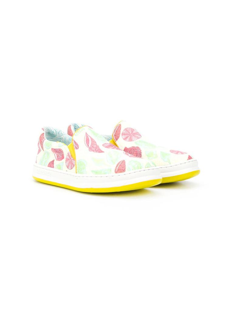 Camper TWS seashell print sneakers - kids