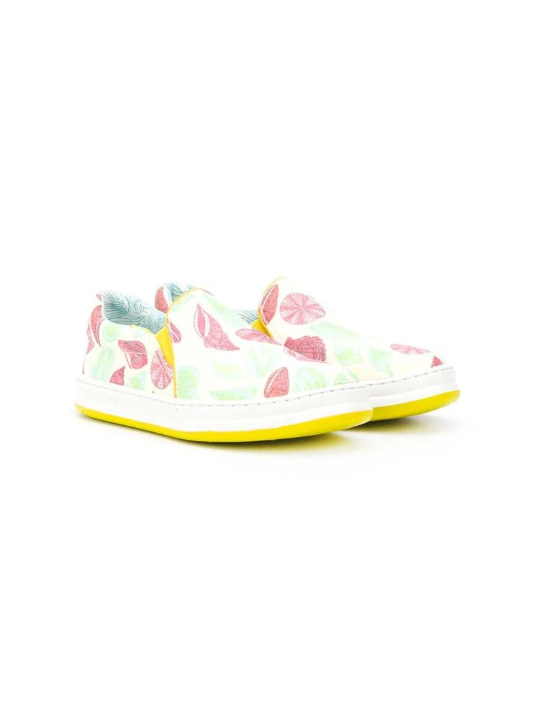 Camper TWS seashell print sneakers - kids 1