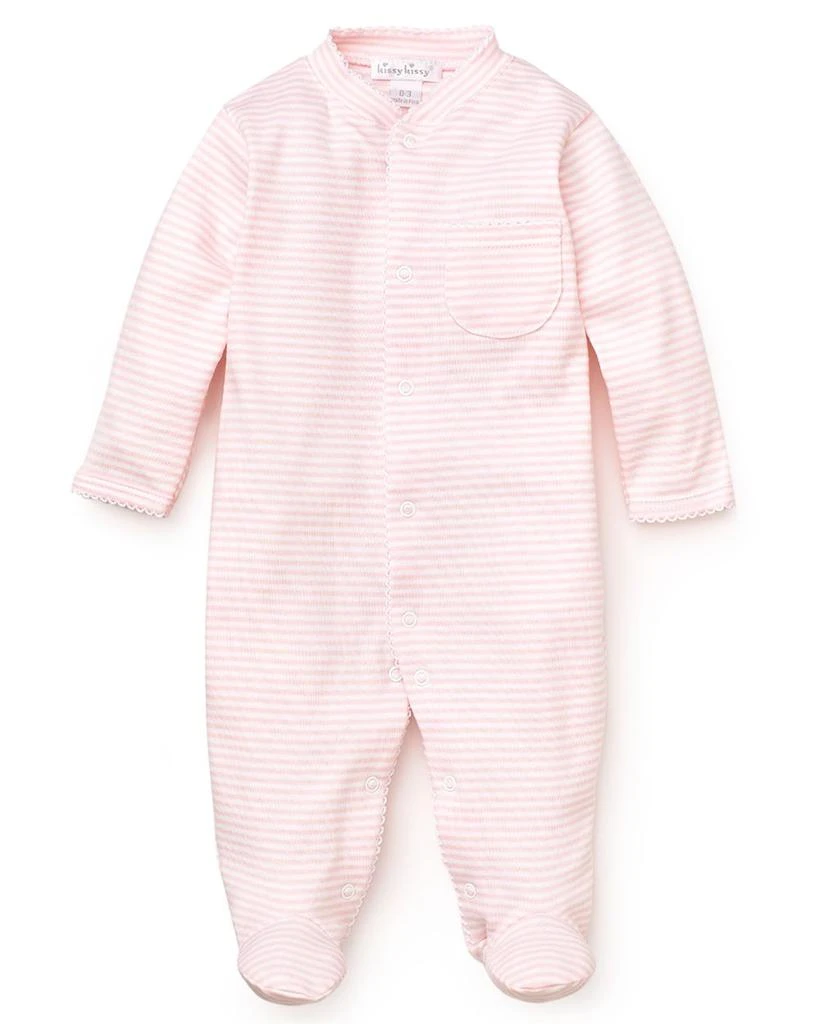 Kissy Kissy Girls' Striped Footie - Baby 1