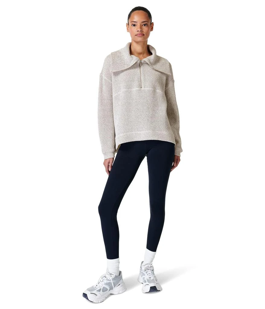 SWEATY BETTY Restful Boucle 1/2 Zip Sweats 1