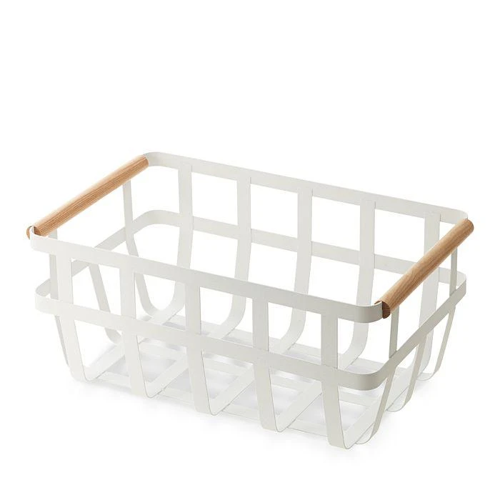 Yamazaki Tosca Dual-Handle Storage Basket 1