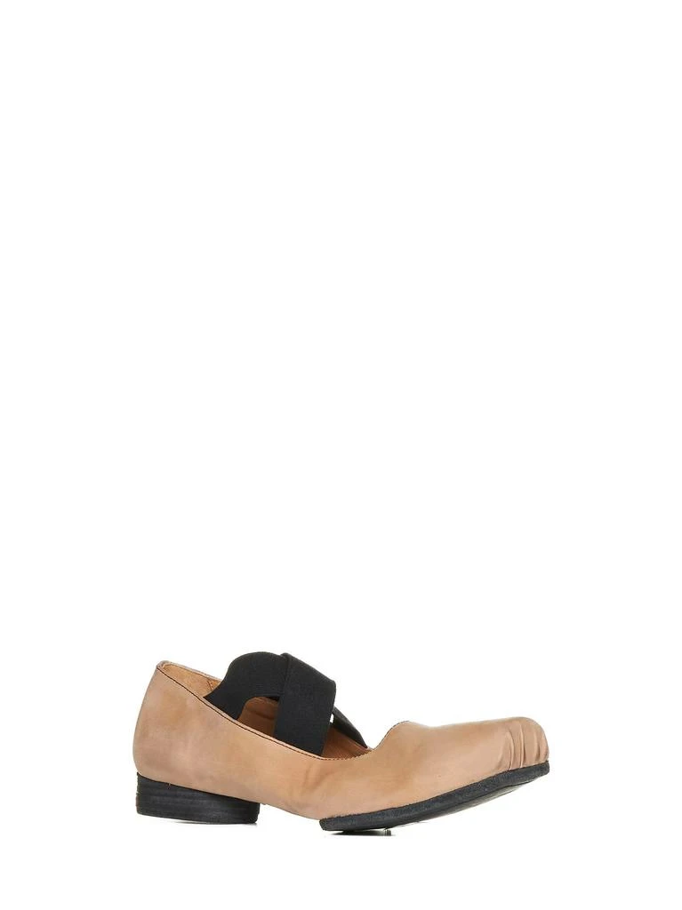 Uma Wang UMA WANG | Leather ballerina flats with 23 mm square toe | Women | 40 2