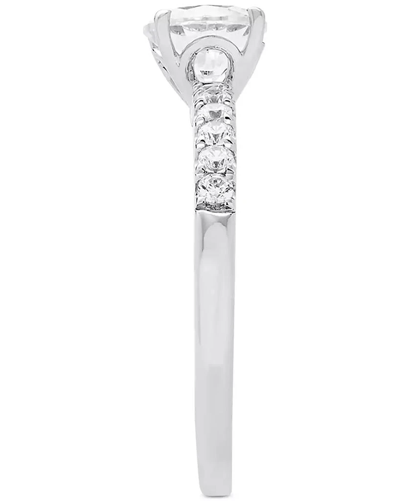 Grown With Love IGI Certified Lab Grown Diamond Engagement Ring (1-1/4 ct. t.w.) in 14k White Gold 4