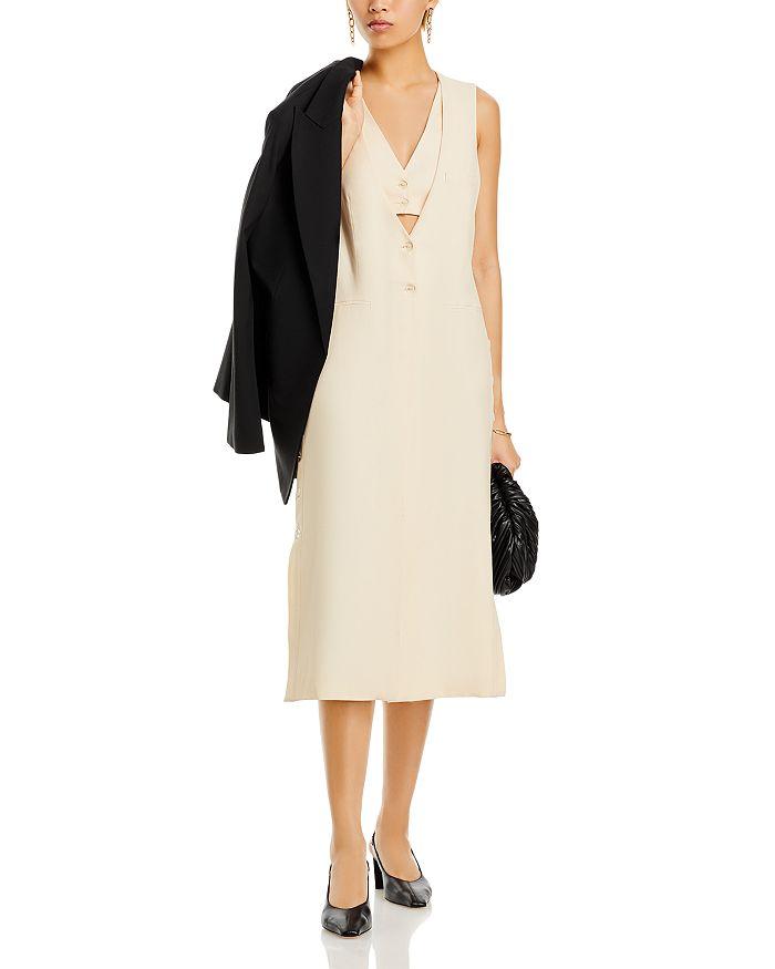 3.1 Phillip Lim Layered Vest Midi Dress