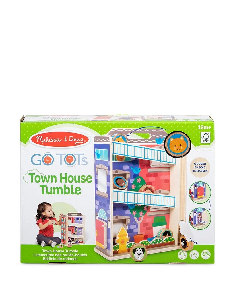 Melissa & Doug GO TOTs Town House Tumble Set - Ages 1+ 3