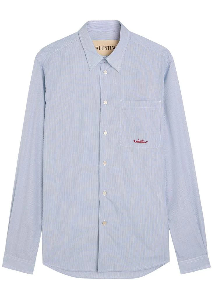 Valentino Oxford pinstriped cotton shirt 1