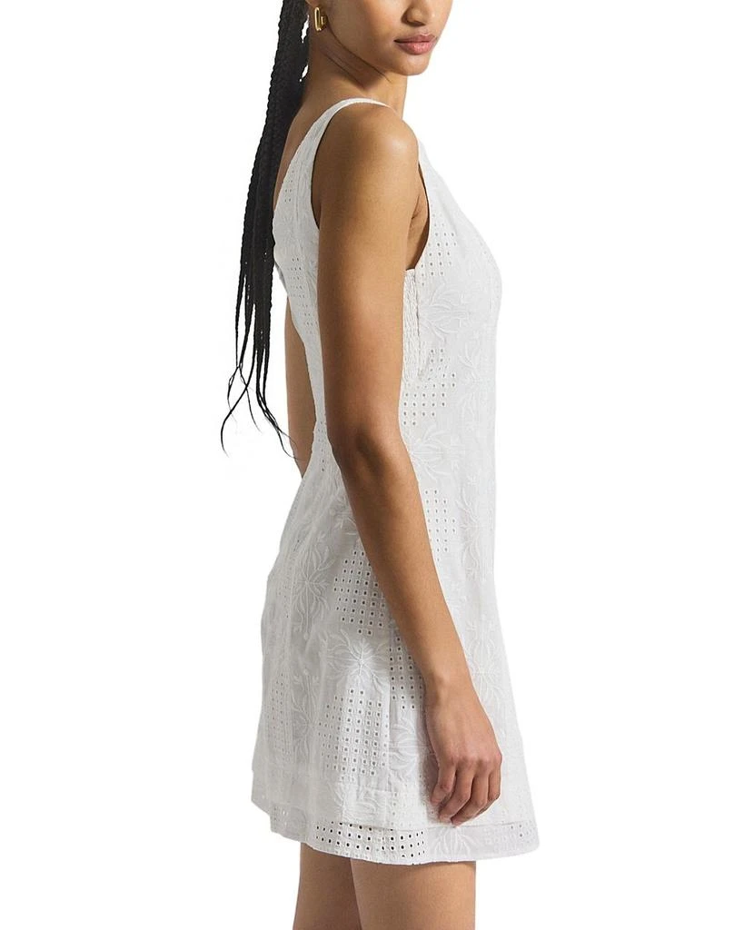 Derek Lam Saige Garden Tile Eyelet Mini Dress 4
