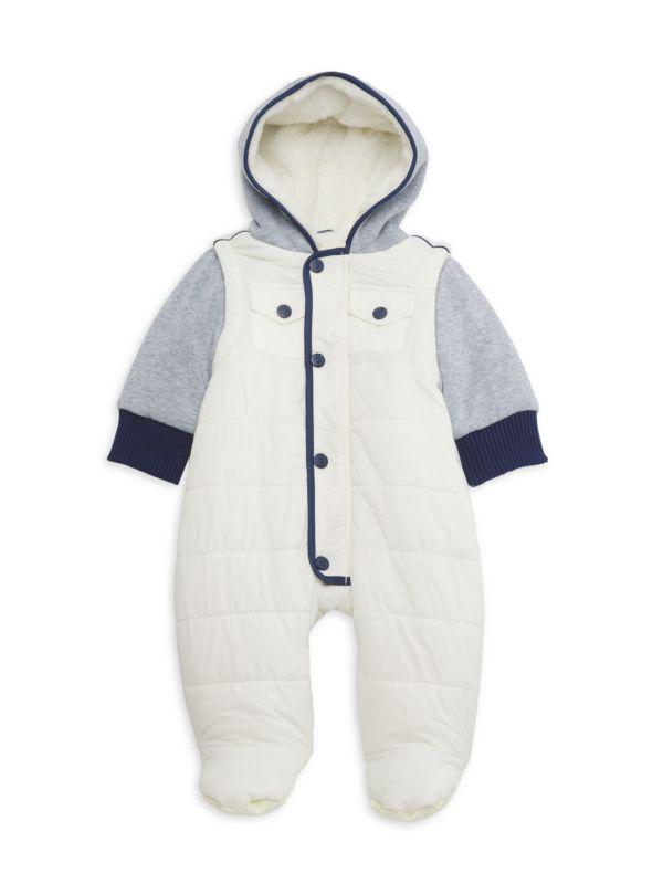 Urban Republic Baby Boy's Mixed-Media Snowsuit