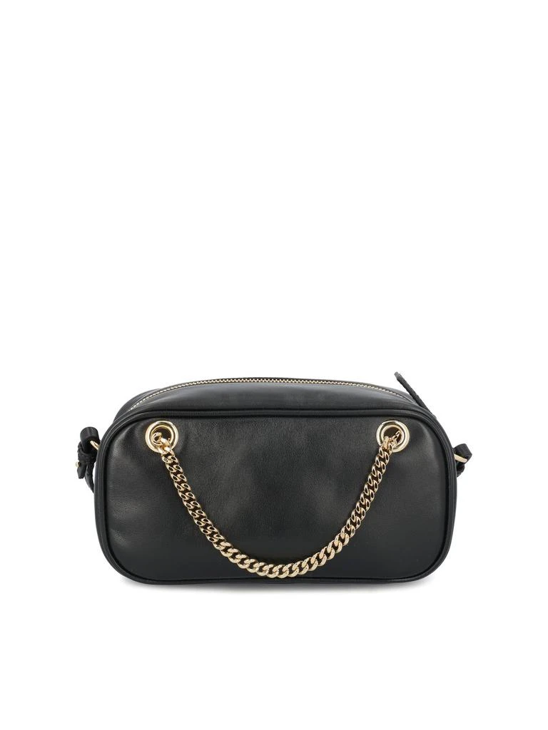 Valentino Valentino Logo Plaque Zip-Up Shoulder Bag 2