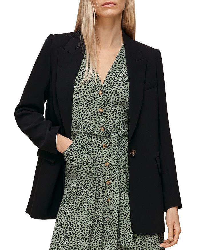 Whistles Crepe Boyfriend Blazer