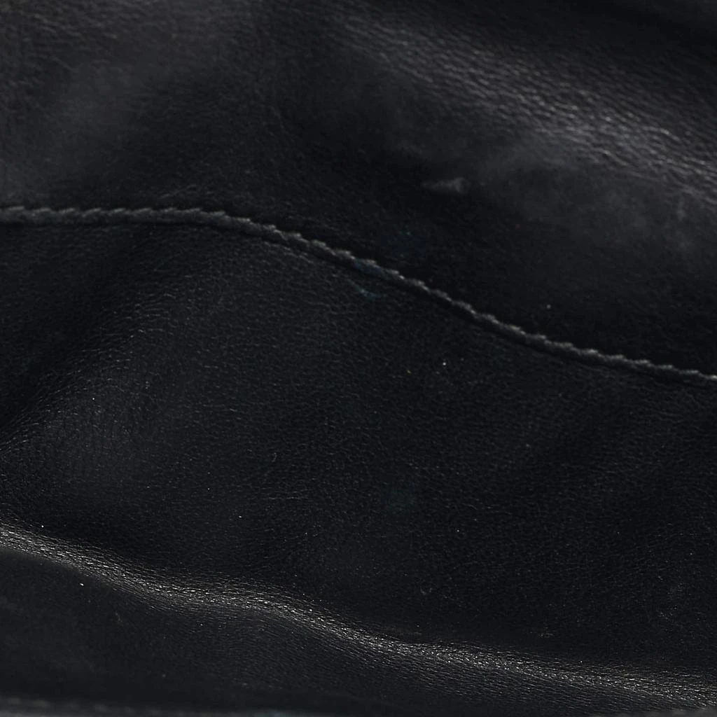Gucci Gucci Black Guccissima Leather Heart Flap Continental Wallet 3